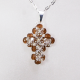 Small Cross - Proserpine-Silver Chain - 2